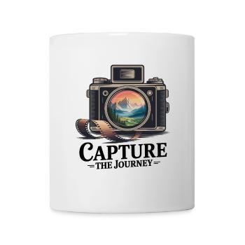 Capturez le voyage - Mug blanc - blanc - Devant