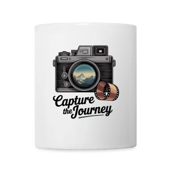Capturez le voyage - Mug blanc - blanc - Devant