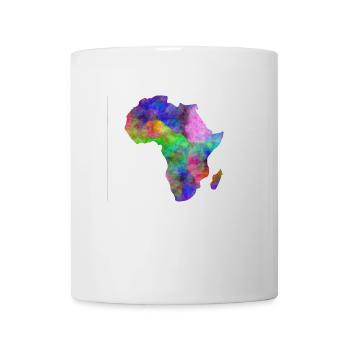 afrika bunt - Tasse - Weiß - Vorne