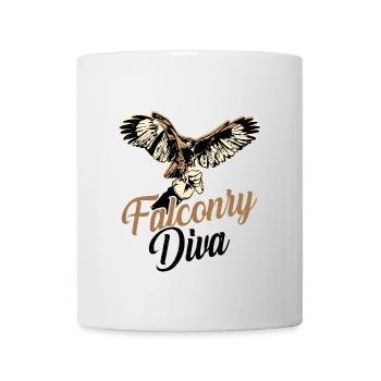 Dicton de Faucon Fauconnier - Mug blanc - blanc - Devant