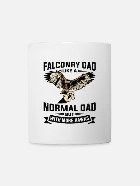 Falke Falkner Spruch - Tasse - Weiß