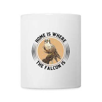 Dicton de Faucon Fauconnier - Mug blanc - blanc - Devant