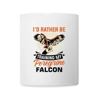Falke Falkner Spruch - Tasse - Weiß - Vorne