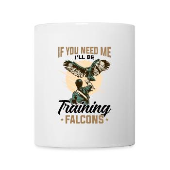 Dicton de Faucon Fauconnier - Mug blanc - blanc - Devant
