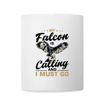 Falke Falkner Spruch - Tasse - Weiß - Vorne