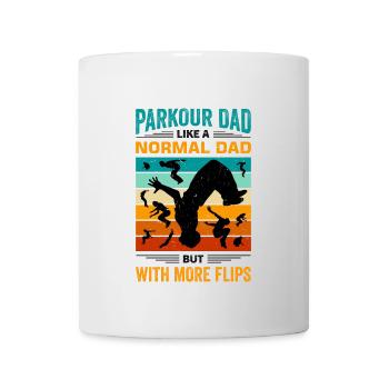 Funny parkour saying - Mug - white - Front