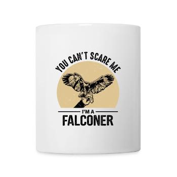 Falke Falkner Spruch - Tasse - Weiß - Vorne