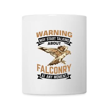 Dicton de Faucon Fauconnier - Mug blanc - blanc - Devant