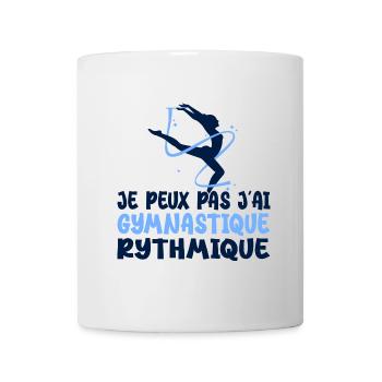 Ich kann nicht Ich habe Vintage Rhythmic Gym Frau - Tasse - Weiß - Vorne