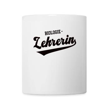 Lehrerin Biologie Bio Biologielehrerin Biolehrerin - Tasse - Weiß - Vorne