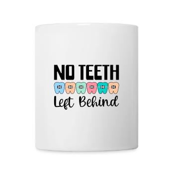 Zahnspange Kieferorthopäde - Tasse - Weiß - Vorne
