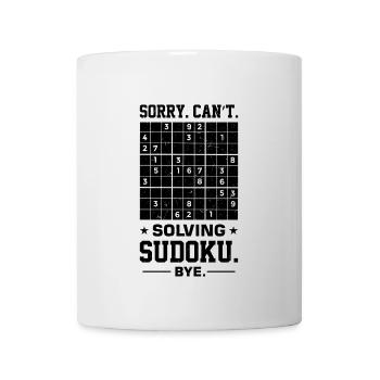 Witziger Sudoku Spruch - Tasse - Weiß - Vorne