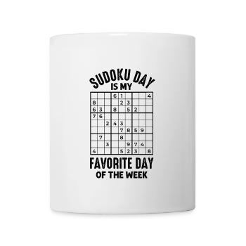 Witziger Sudoku Spruch - Tasse - Weiß - Vorne