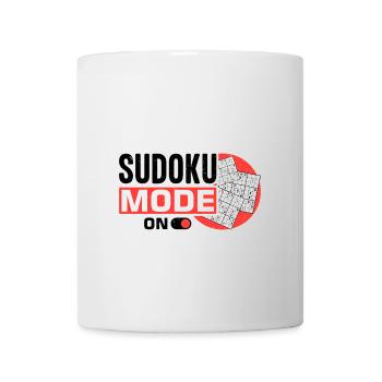 Witziger Sudoku Spruch - Tasse - Weiß - Vorne