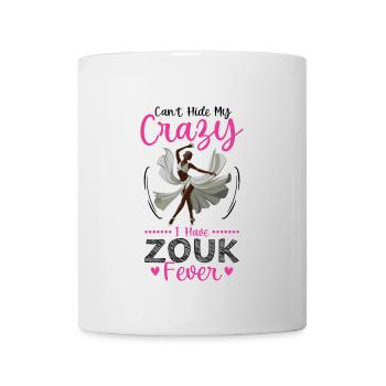 Witziger Zouk Tänzer Spruch - Tasse - Weiß - Vorne