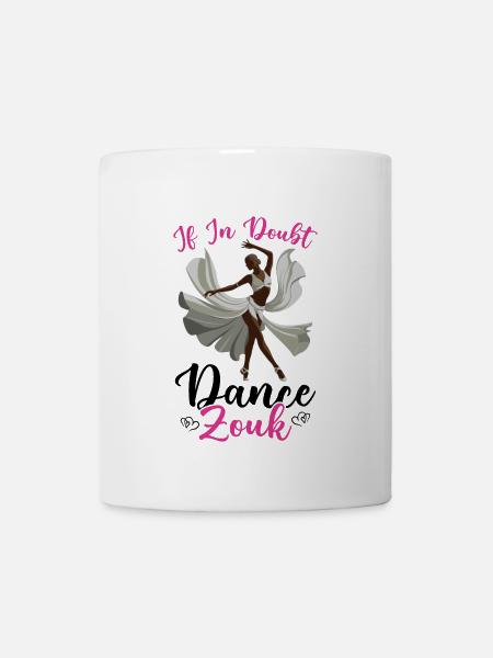Witziger Zouk Tänzer Spruch - Tasse - Weiß