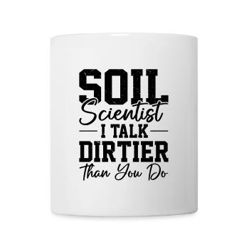 Soil Scientist Pedology - Mug - white - Front
