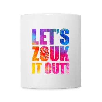 Witziger Zouk Tänzer Spruch - Tasse - Weiß - Vorne