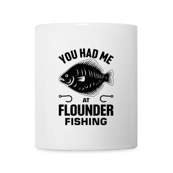 Flounder Fisherman Saying - Mug - white - Front