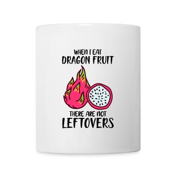 WItziger Drachenfrucht Spruch - Tasse - Weiß - Vorne