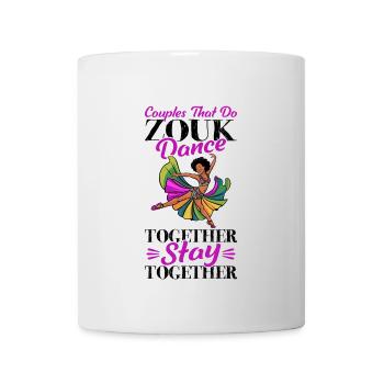 Witziger Zouk Tänzer Spruch - Tasse - Weiß - Vorne