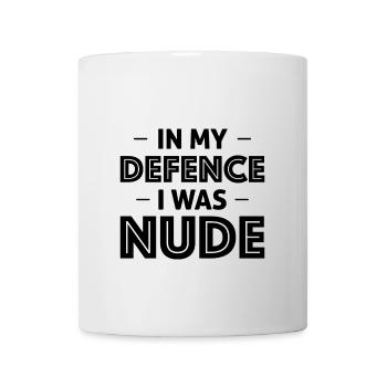 Nudism Saying - Mug - white - Front