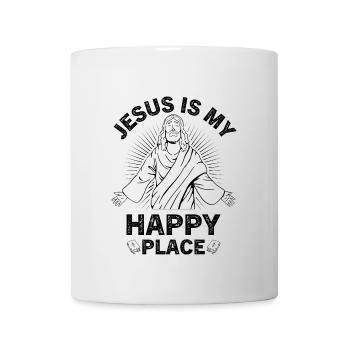 Religion catholique Église Bible Jésus - Mug blanc - blanc - Devant