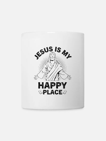 Religion catholique Église Bible Jésus - Mug blanc - blanc