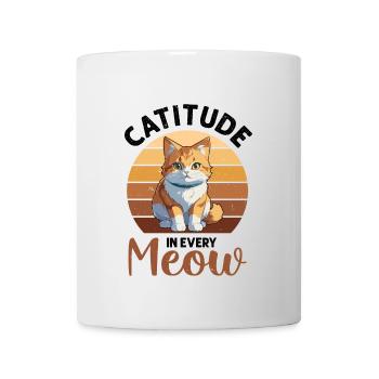 Funny cat saying - Mug - white - Front