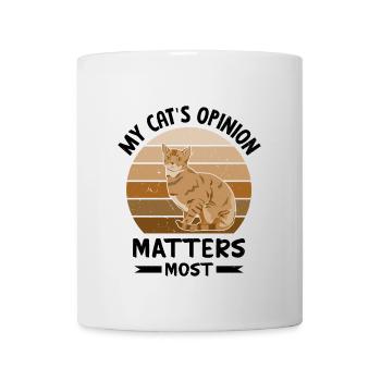 Funny cat saying - Mug - white - Front