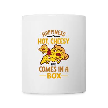 Drôle de dicton de pizza - Mug blanc - blanc - Devant