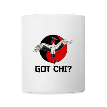 Yin Yang Tai Chi - Mug blanc - blanc - Devant