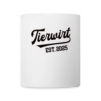 Tierwirt 2025 Beruf Tierzucht Bauer Landwirtschaft - Tasse - Weiß - Vorne