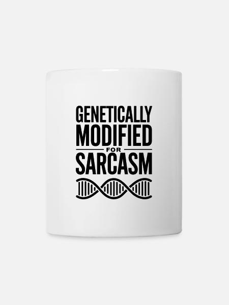 Sarkasmus Gene DNA Genetik - Tasse - Weiß