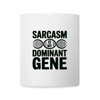 Sarcasm Genes DNA Genetics - Mug - white - Front