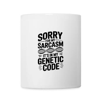 Sarcasm Genes DNA Genetics - Mug - white - Front