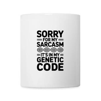 Sarcasm Genes DNA Genetics - Mug - white - Front