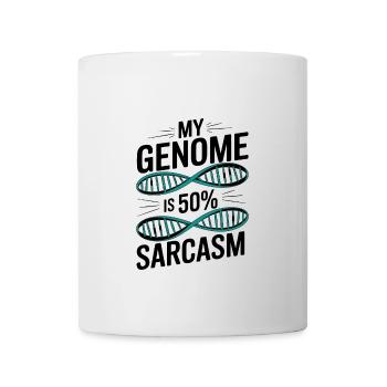 Sarcasm Genes DNA Genetics - Mug - white - Front