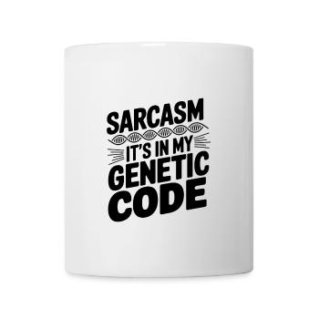 Sarcasm Genes DNA Genetics - Mug - white - Front