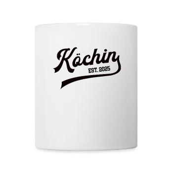 Köchin 2025 Ausbildung Lehre Bestanden Gastronomie - Tasse - Weiß - Vorne