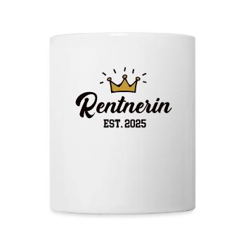 Rentnerin 2025 Abschied Kollegin Chefin Rente - Tasse - Weiß - Vorne