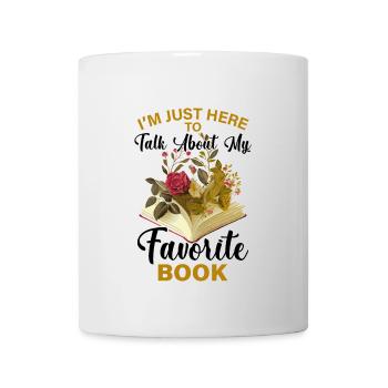 Reading Book Merch Booktok Bookish Gift Book - Mug - white - Front