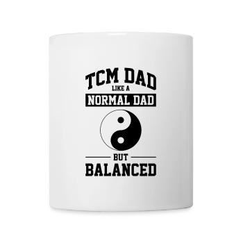 Symbole Ying Yang MTC - Mug blanc - blanc - Devant