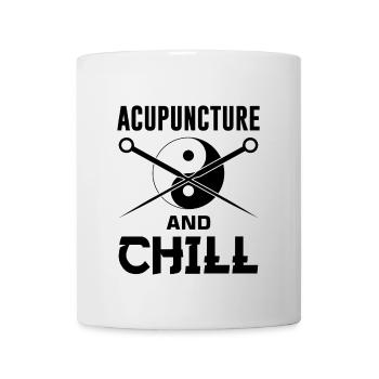 Cadeaux d’acupuncteur Design Médecine Chinoise - Mug blanc - blanc - Devant