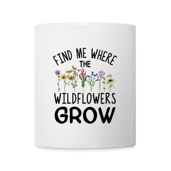 Wildflowers Flowers - Mug - white - Front