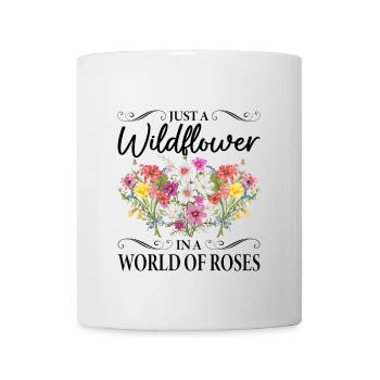 Wildflowers Flowers - Mug - white - Front