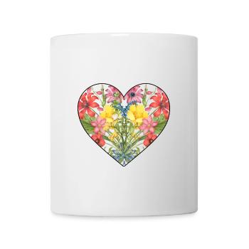 Wildflowers Flowers - Mug - white - Front