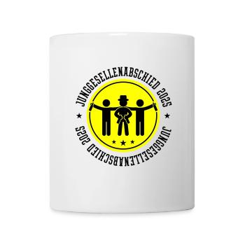 Junggesellenabschied 2025 Jga Team - Tasse - Weiß - Vorne