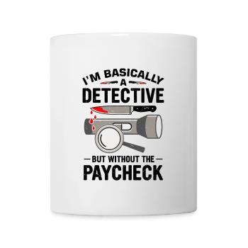 Crime Junkie Merch Crime Podcast True Crime Junkie - Mug - white - Front