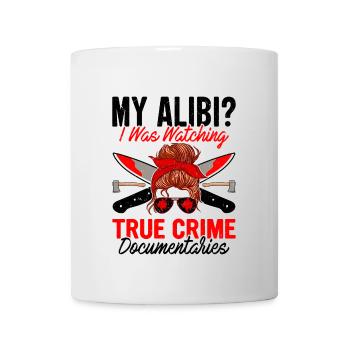 Crime Junkie Merch Crime Podcast True Crime Junkie - Mug - white - Front